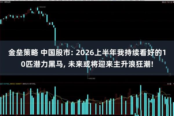 金垒策略 中国股市: 2026上半年我持续看好的10匹潜力黑马, 未来或将迎来主升浪狂潮!